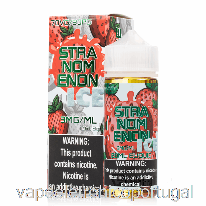 Vape Eletrônico Ice Stranomenon - Nomenon E-líquidos - 120ml 6mg